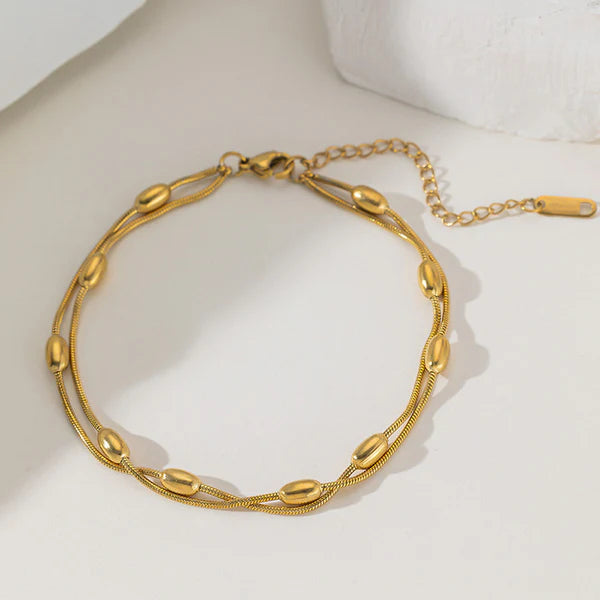 Triple Strand Necklace | Wraparound Bracelet cum Necklace
