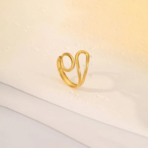 Contemporary Adjustable Finger Ring