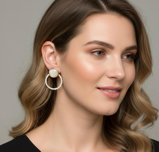 Crystal Halo Studs