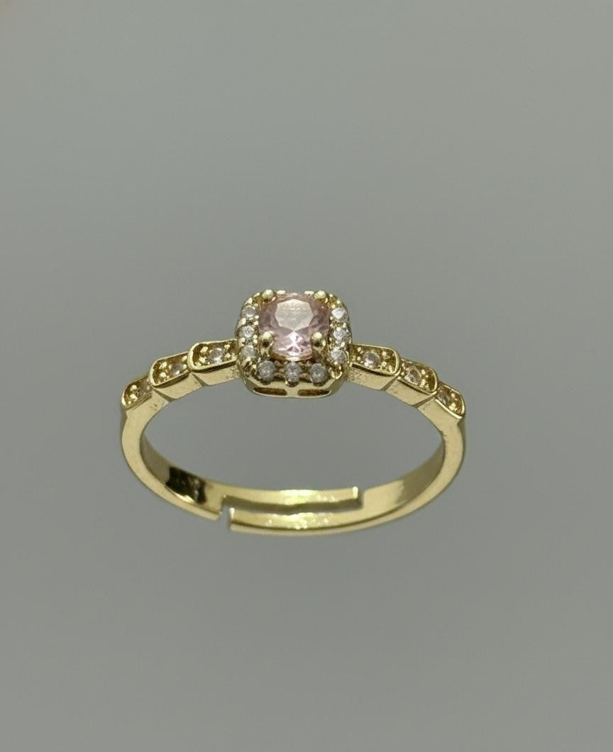 Blush Halo Ring