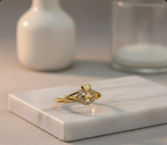 Love Loop Crystal Ring