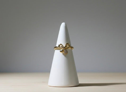 Butterfly Glow Adjustable Ring