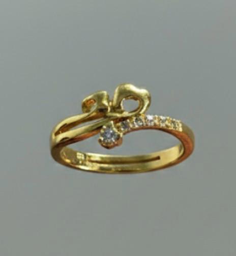 Twin Heart Infinity Ring