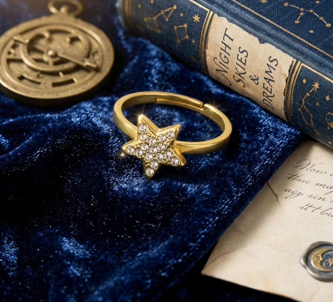 Star Crush Adjustable Ring