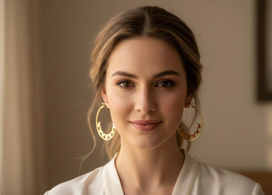 Butterfly Gold Hoops