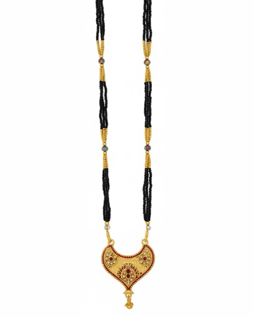 Round Solitaire Mangalsutra