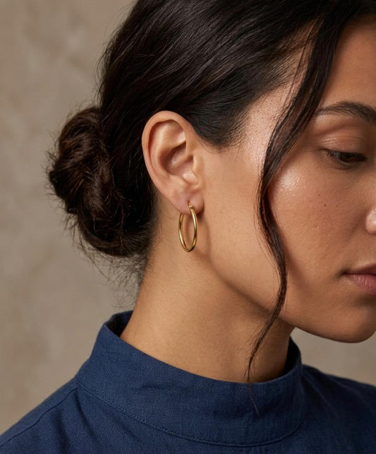 Classic Gold Radiance Hoops(BUY 1 GET 1 FREE)