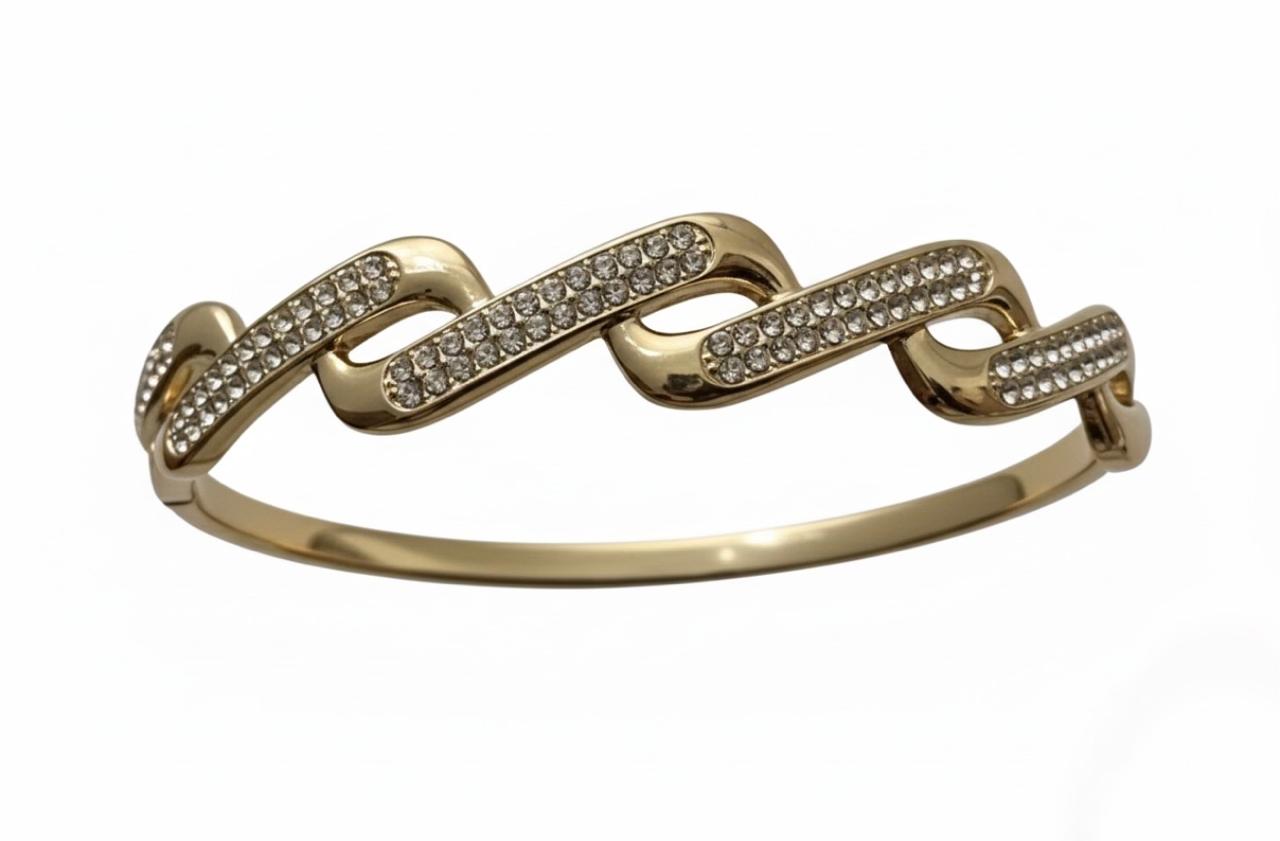 Crystal Link Elegance Bracelet