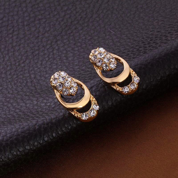 Fascinating Crystal Note Marvelous Necklace Earrings