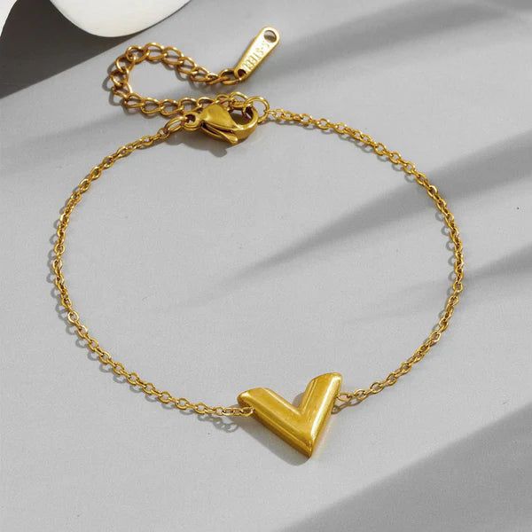 V-Shaped Wraparound Bracelet