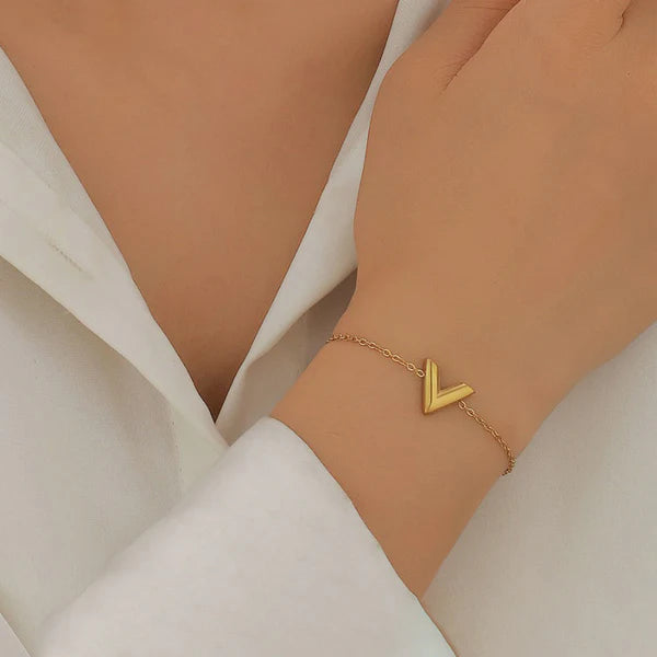 V-Shaped Wraparound Bracelet