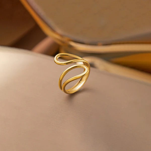 Contemporary Adjustable Finger Ring