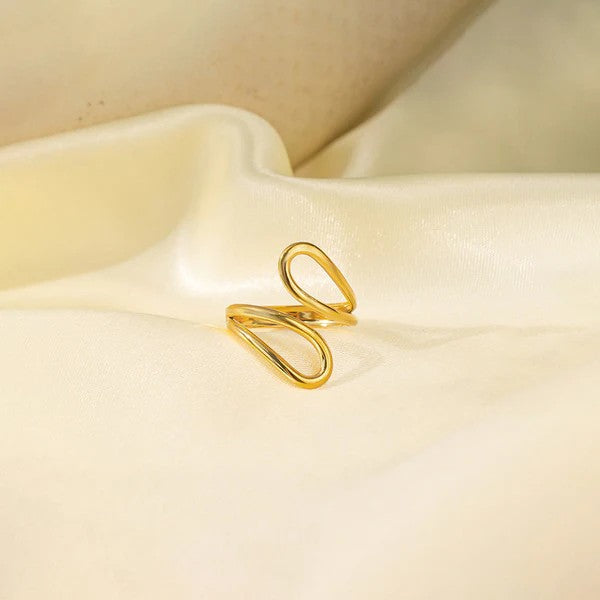 Contemporary Adjustable Finger Ring