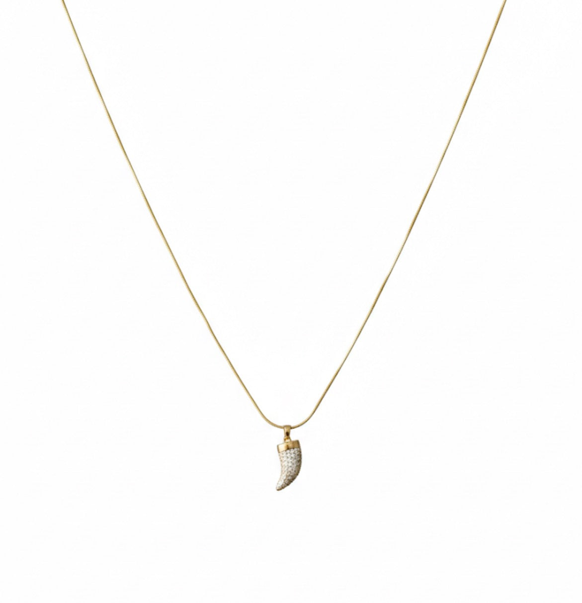 Sparkle Tusk Necklace