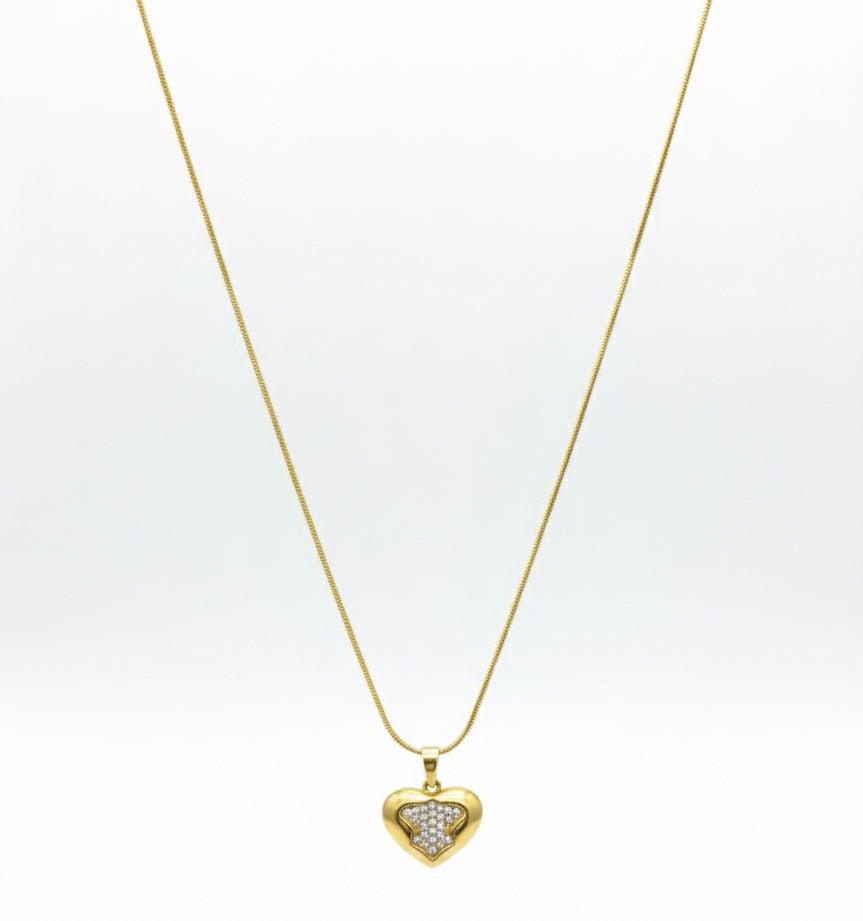 Sparkle Heart Necklace