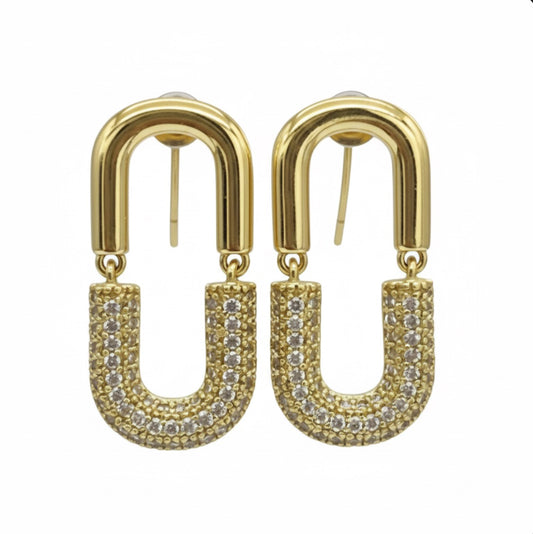 Arch Drop Earrings