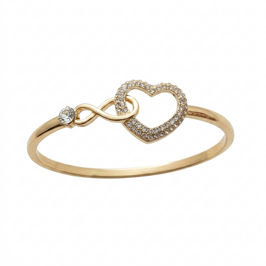 Eternal Heart Infinity Bracelet