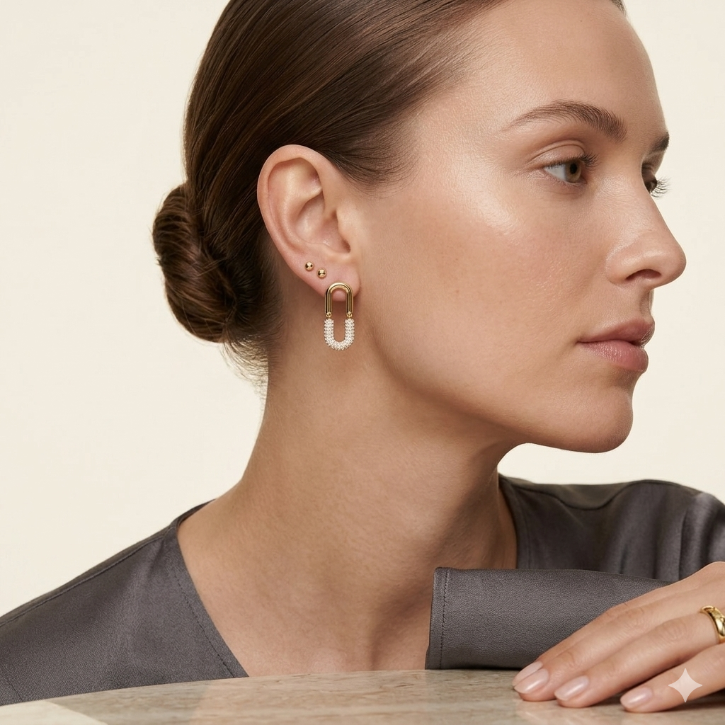Stunning Arch Drop Earrings for You