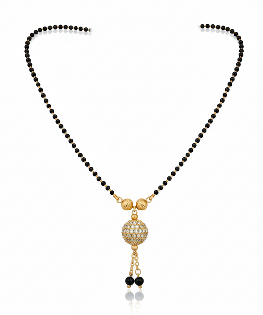 Golden Sphere Drop Mangalsutra