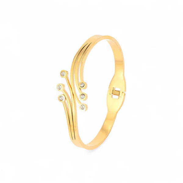 Contemporary Anti Tarnish Geometric Bracelet