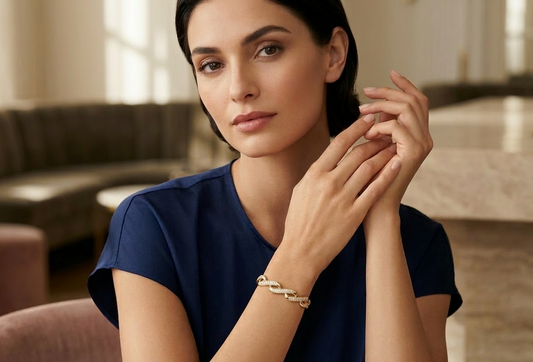 Crystal Link Elegance Bracelet