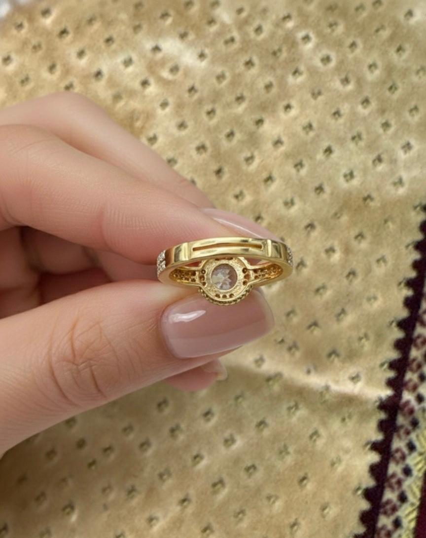 Radiant Solitaire Style Ring