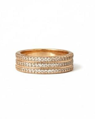 Elegant Triple Line Ring