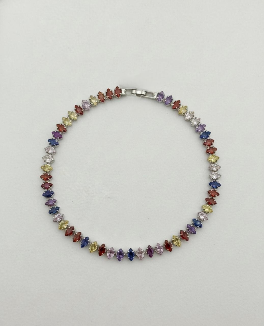 Multicolour Gemstone Bracelet