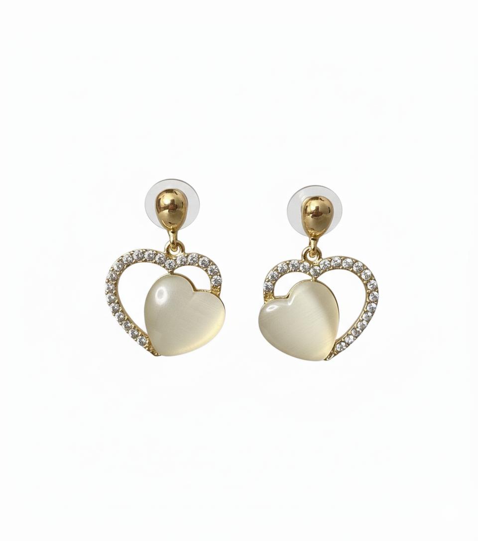 Golden Heart Glow Drops