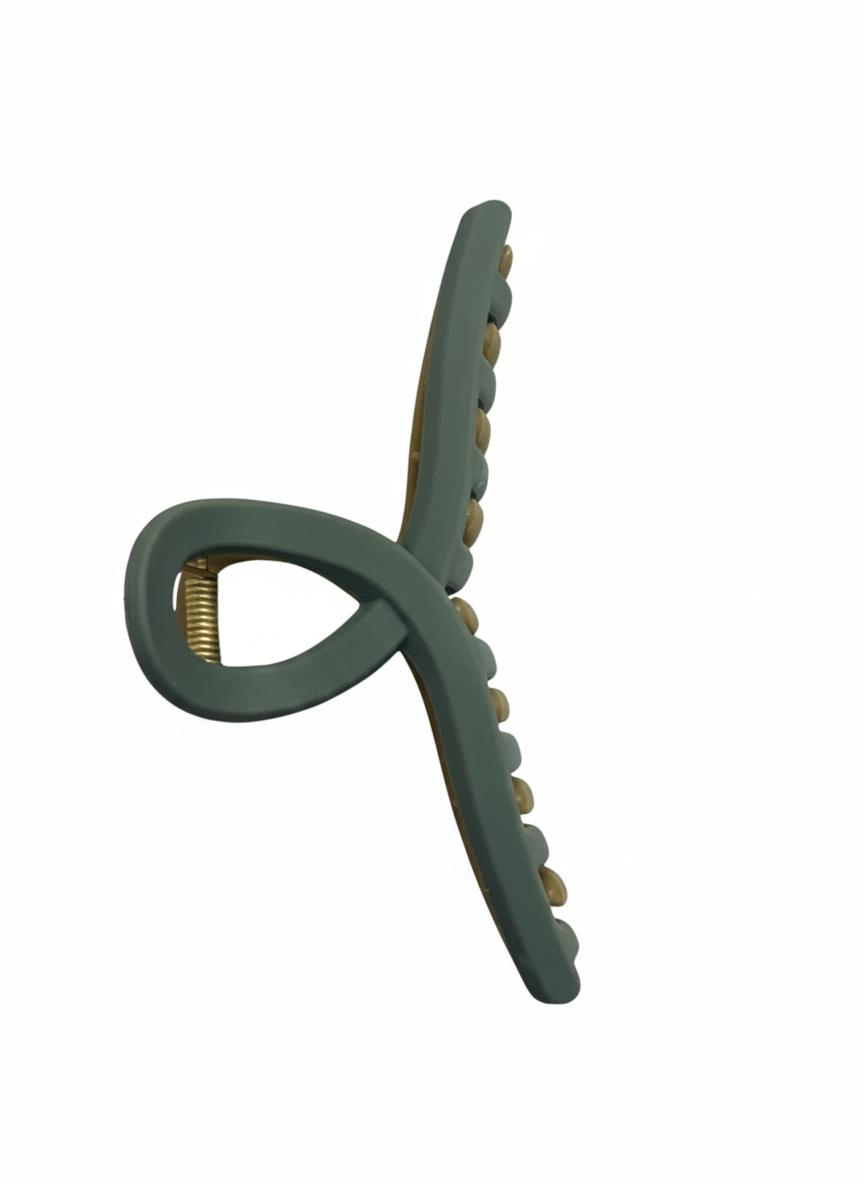 Matte Dual-Tone Hair Claw