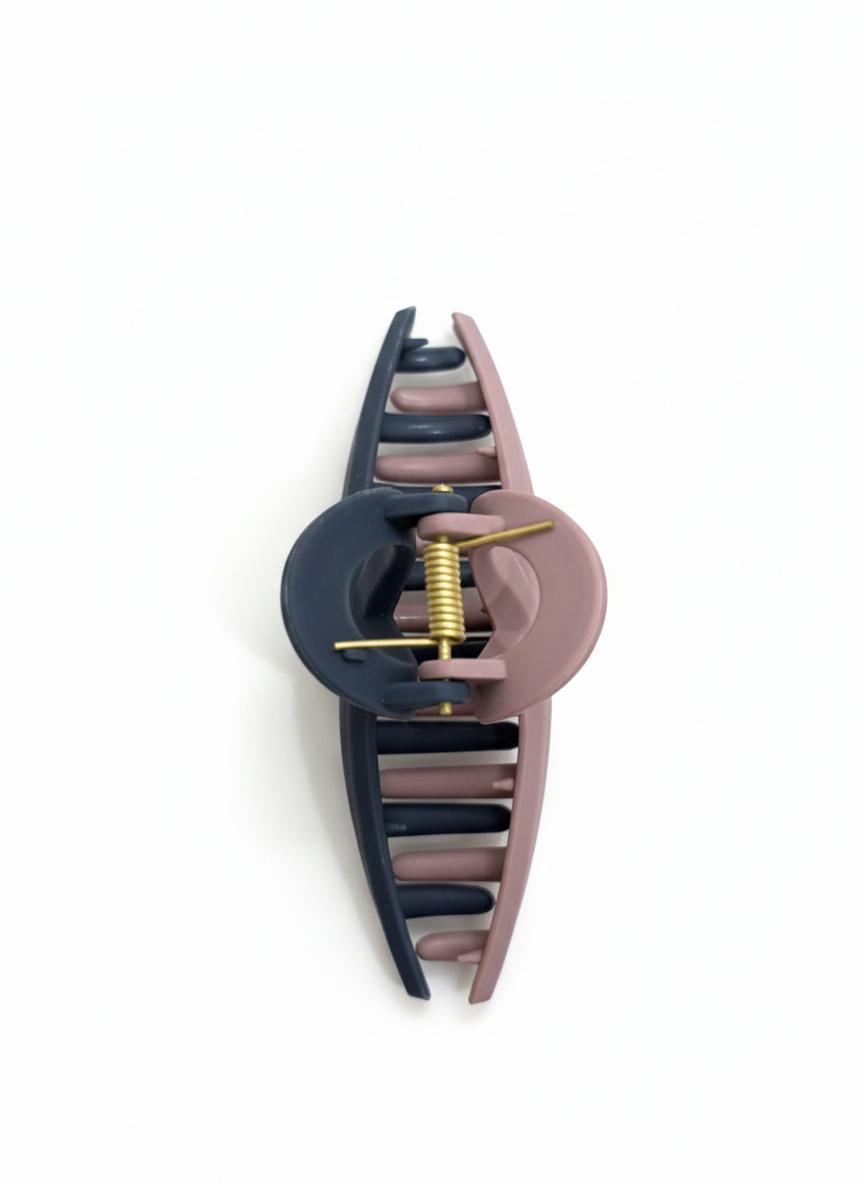 Matte Dual-Tone Hair Claw