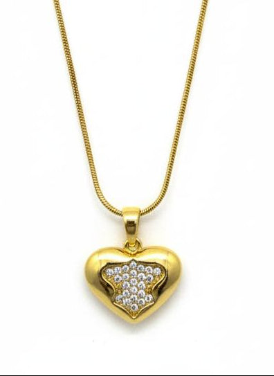 Sparkle Heart Necklace