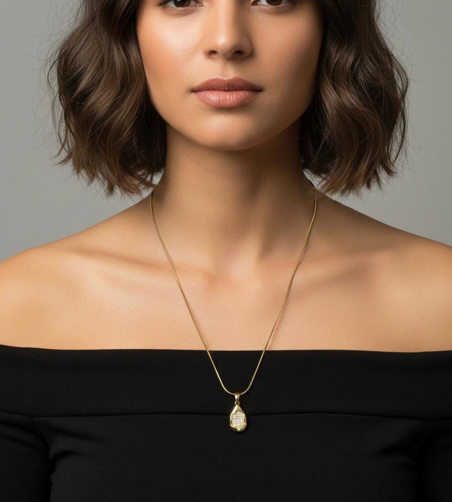 Crystal Drop Necklace