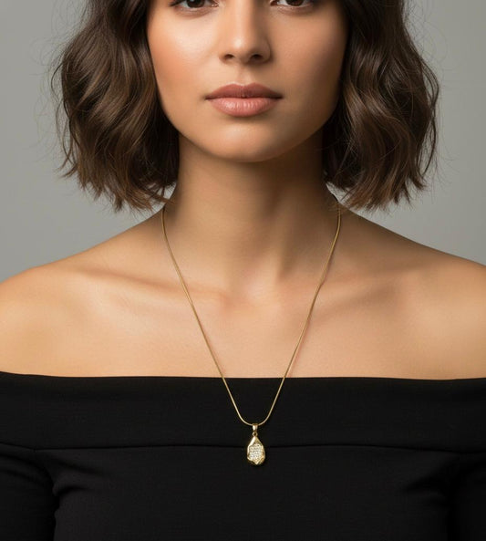 Crystal Drop Necklace