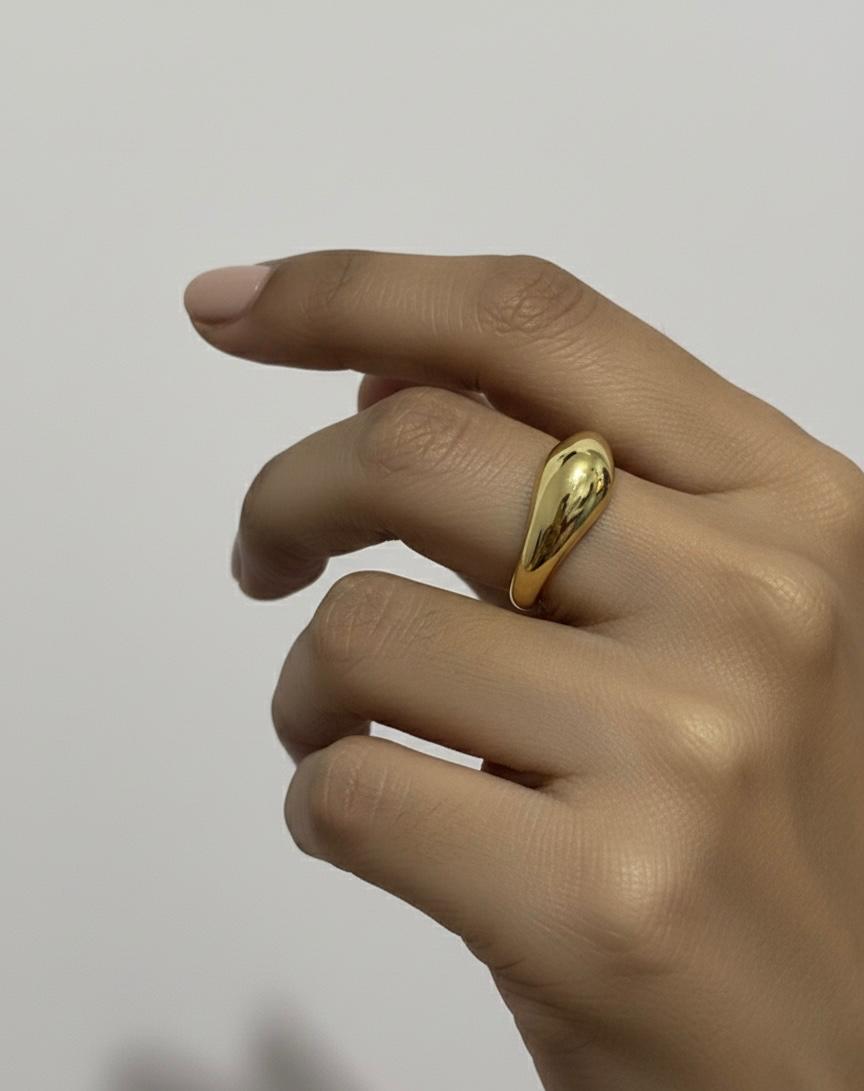Golden Dome Ring