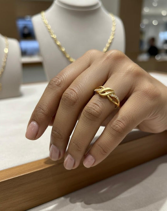 Infinity Twist Ring