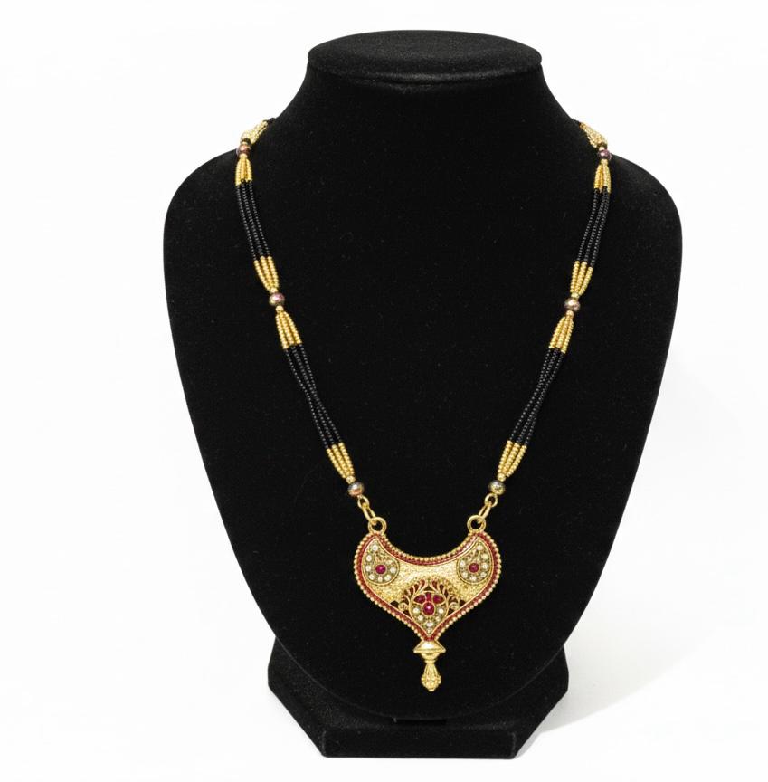 Round Solitaire Mangalsutra