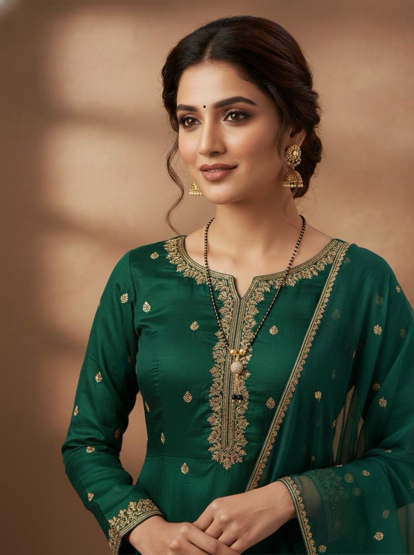 Golden Sphere Drop Mangalsutra