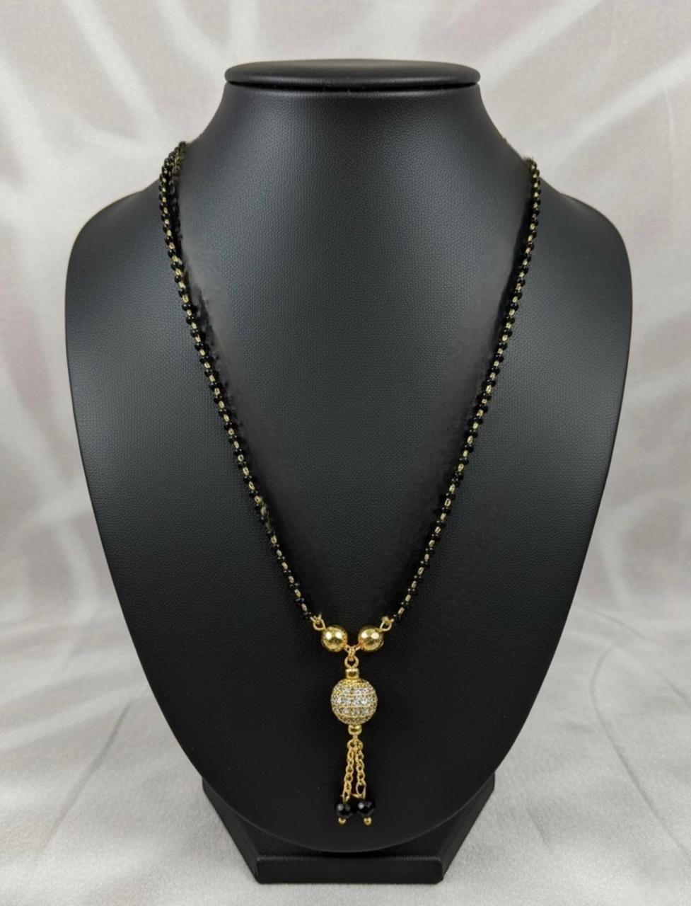 Golden Sphere Drop Mangalsutra