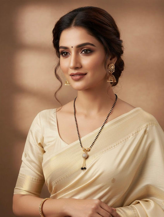 Golden Sphere Drop Mangalsutra