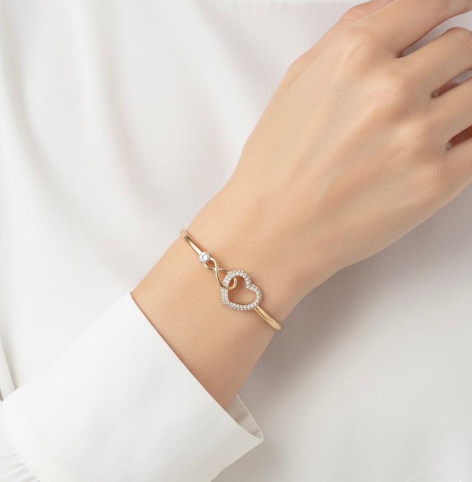 Eternal Heart Infinity Bracelet