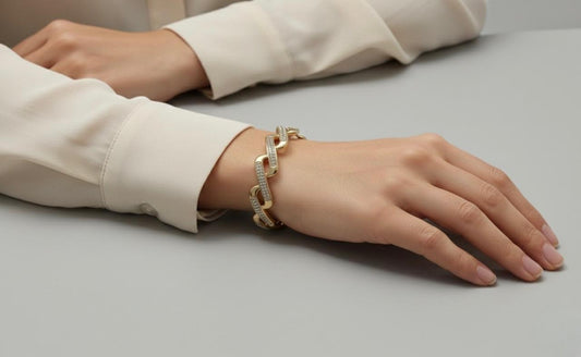 Crystal Link Elegance Bracelet