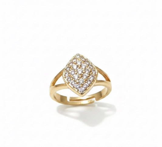 Radiant Marquise Crystal Ring