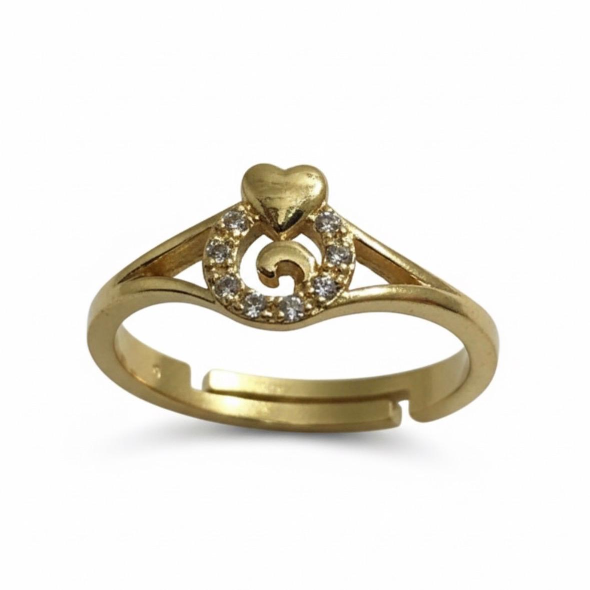 Love Loop Crystal Ring