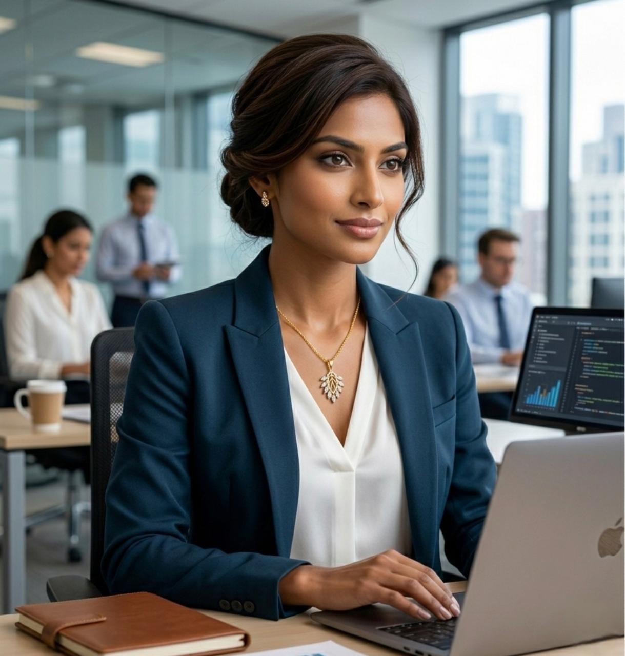 Royal Leaf Spark Pendant (BUY 1 GET 1 FREE)