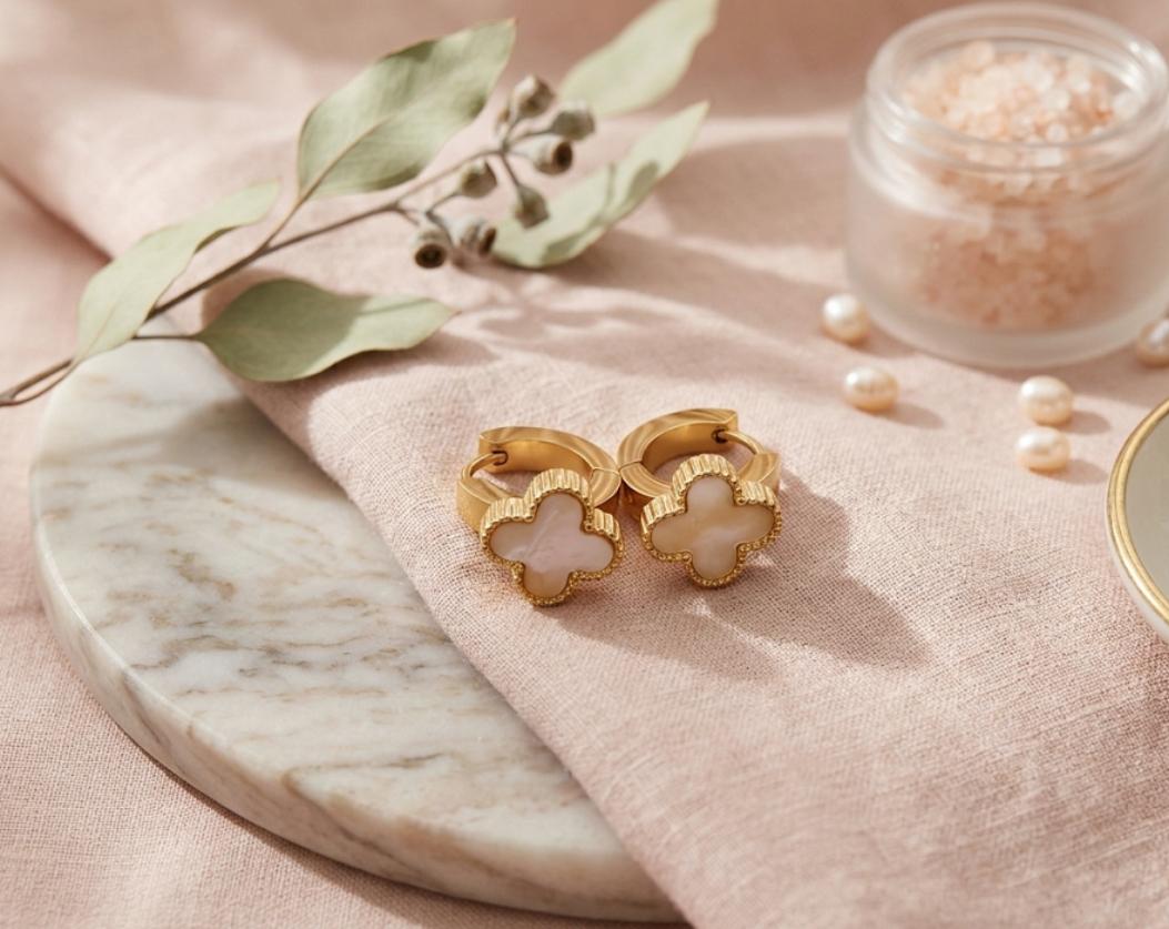 Golden Clover Grace Earrings (BUY 1 GET 1 FREE)