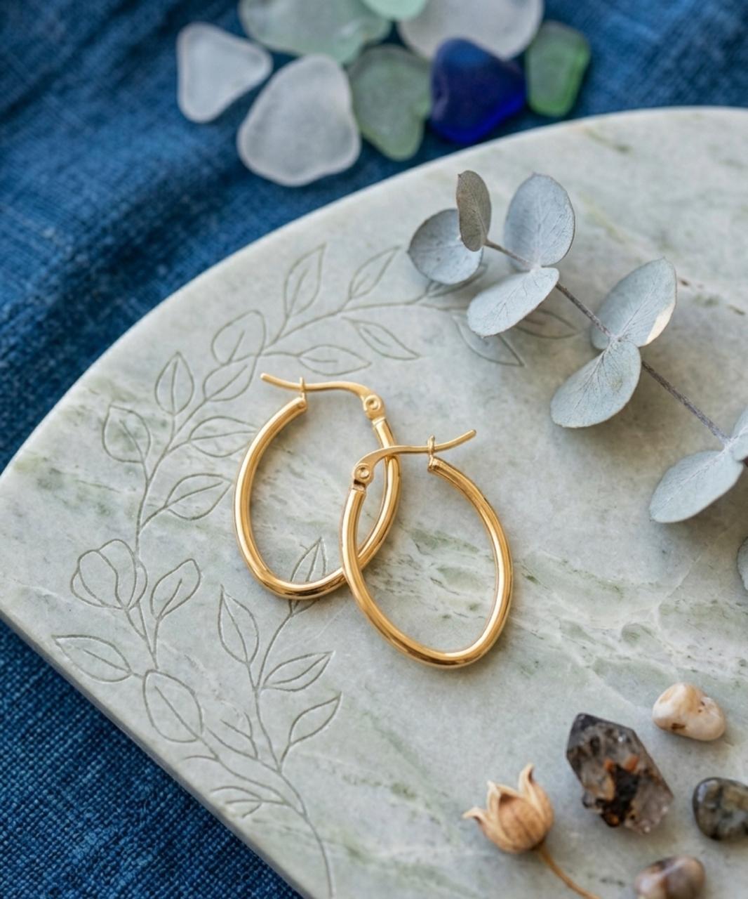 Classic Gold Radiance Hoops(BUY 1 GET 1 FREE)