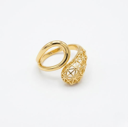 Celestial Mesh Adjustable Ring