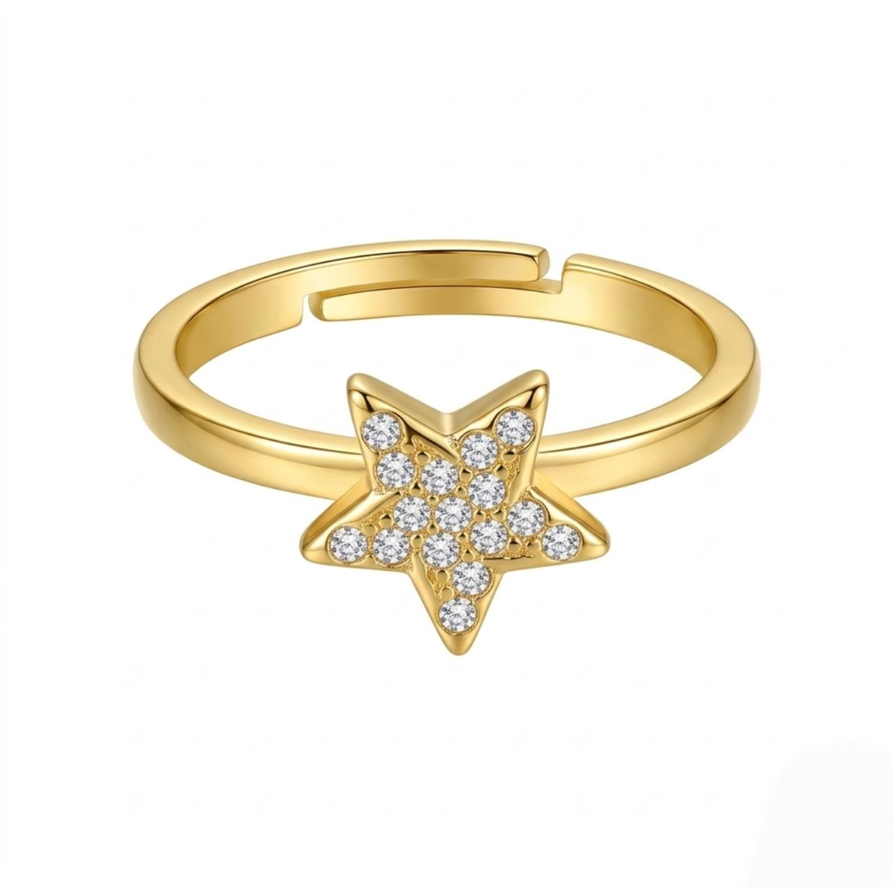 Star Crush Adjustable Ring