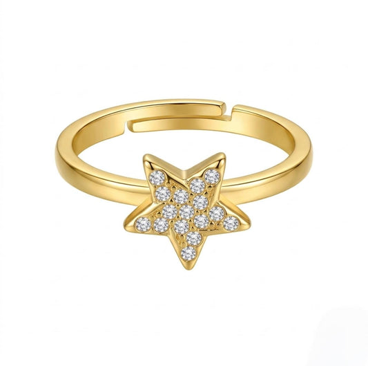 Star Crush Adjustable Ring